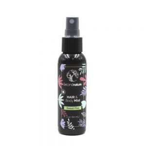 Second Nature Hair and Body Mist 2 oz - Sweet Pea